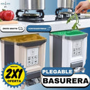Basurera Plegable Combo