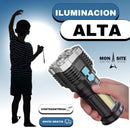 Linterna Luz LED 4 Núcleos